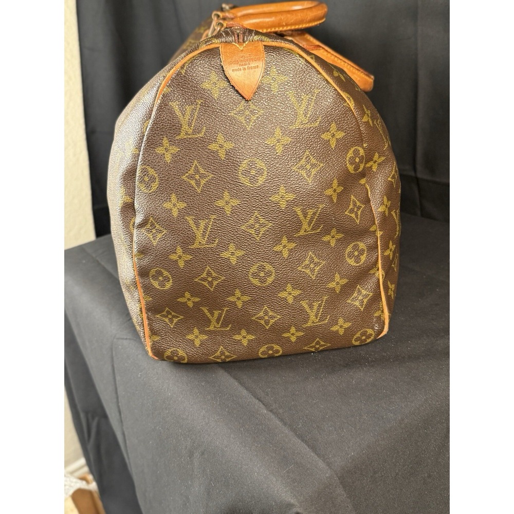 Louis Vuitton Keepall Bag Monogram Canvas 45 W/ Lock & Key - Picture 4 of 11